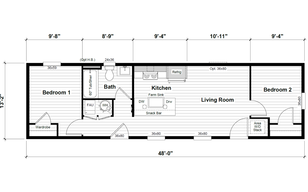 U.F.O. Manufactured Home by Clayton Homes